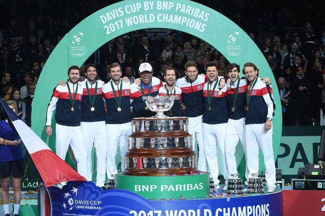 France are the current holders of the Davis Cup