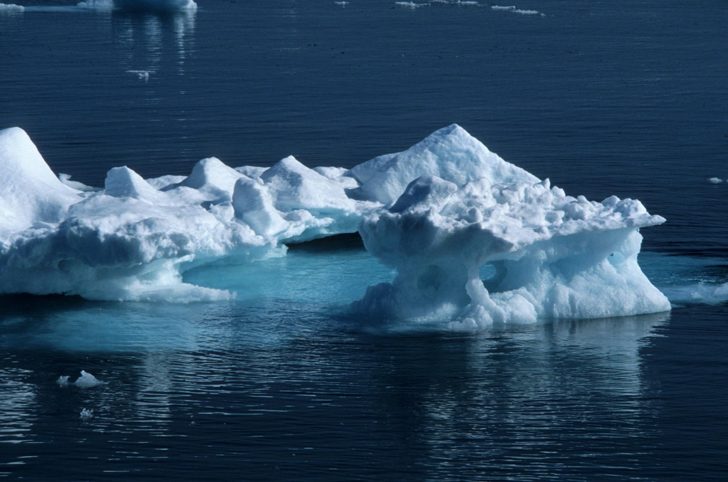 At the current rate of ice decline, it will become feasible to extract Arctic resources by around 2040