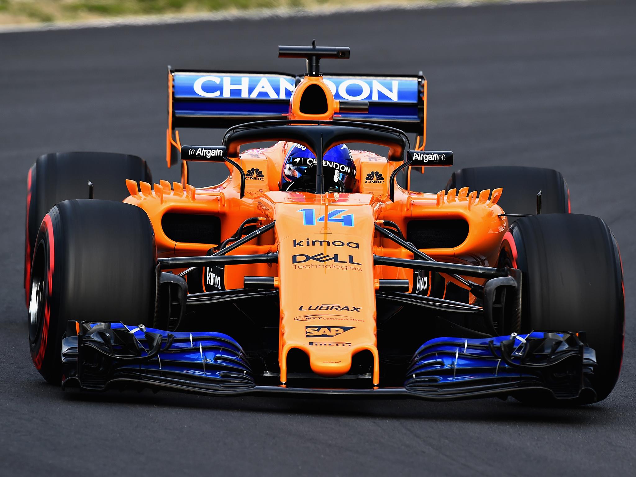 McLaren’s new Renault-powered car (Getty)