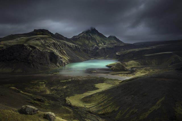 Alex Nail of the UK took the mountain award for this photo of the Southern Highlands in Iceland