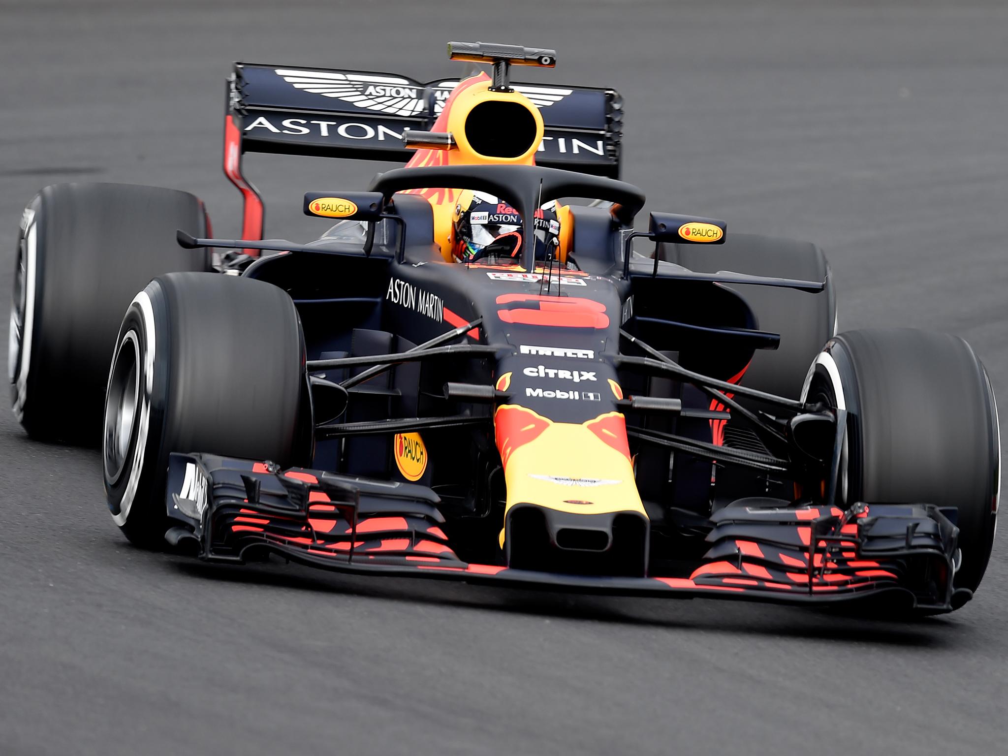 Daniel Ricciardo set the fastest lap time of the day (Getty)