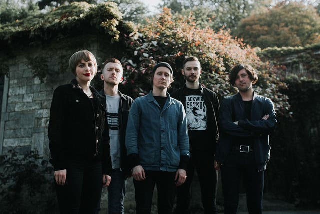 Rolo Tomassi, from left to right, Eva Spence