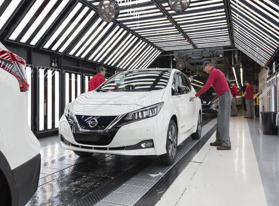 Production of the Nissan Leaf, the world’s bestselling electric vehicle, is underway for European customers
