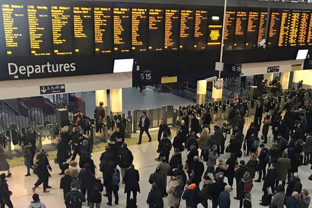 Commuters face travel chaos as weather conditions worsen 