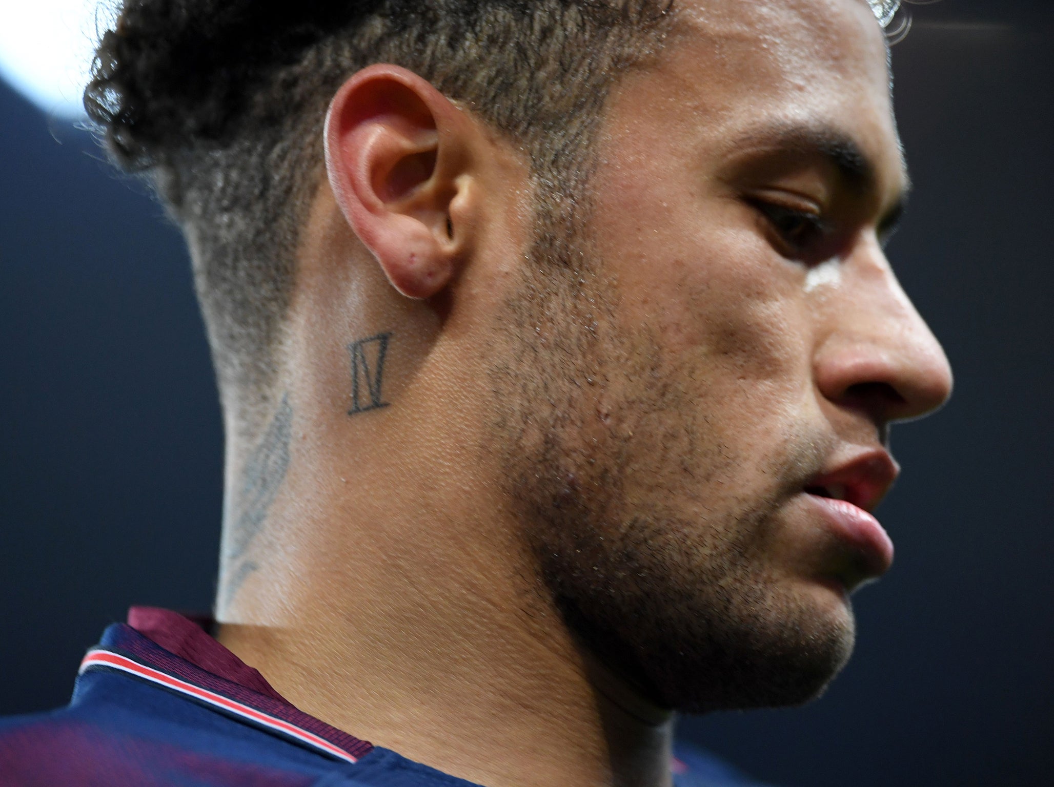 Neymar will play no part in the Champions League second-leg clash