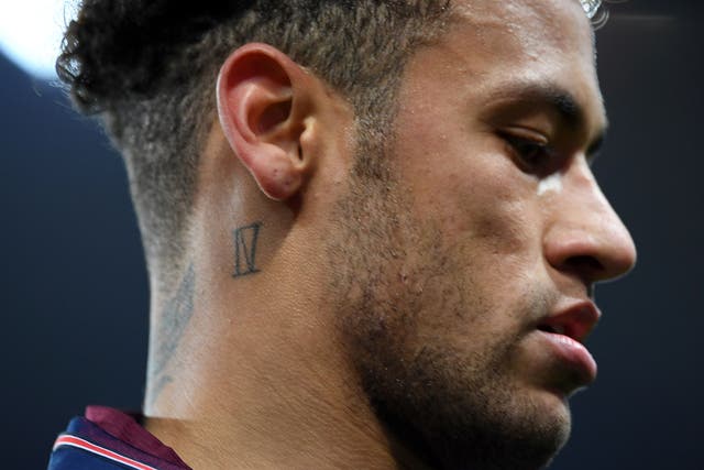 Neymar will play no part in the Champions League second-leg clash