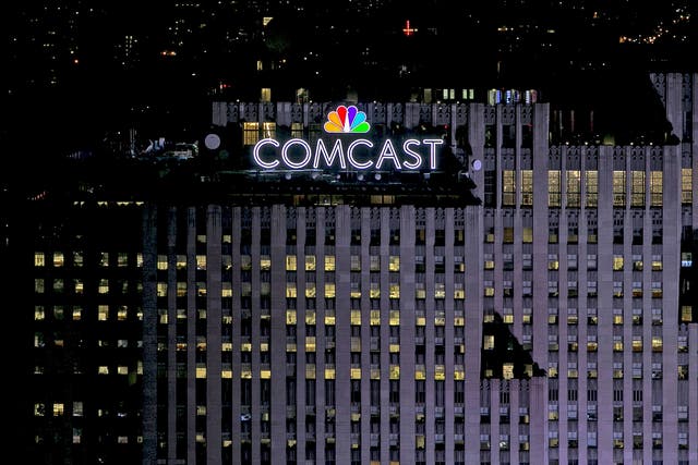 Eyeing Sky: Comcast has trumped the bid tabled by Rupert Murdoch's Fox