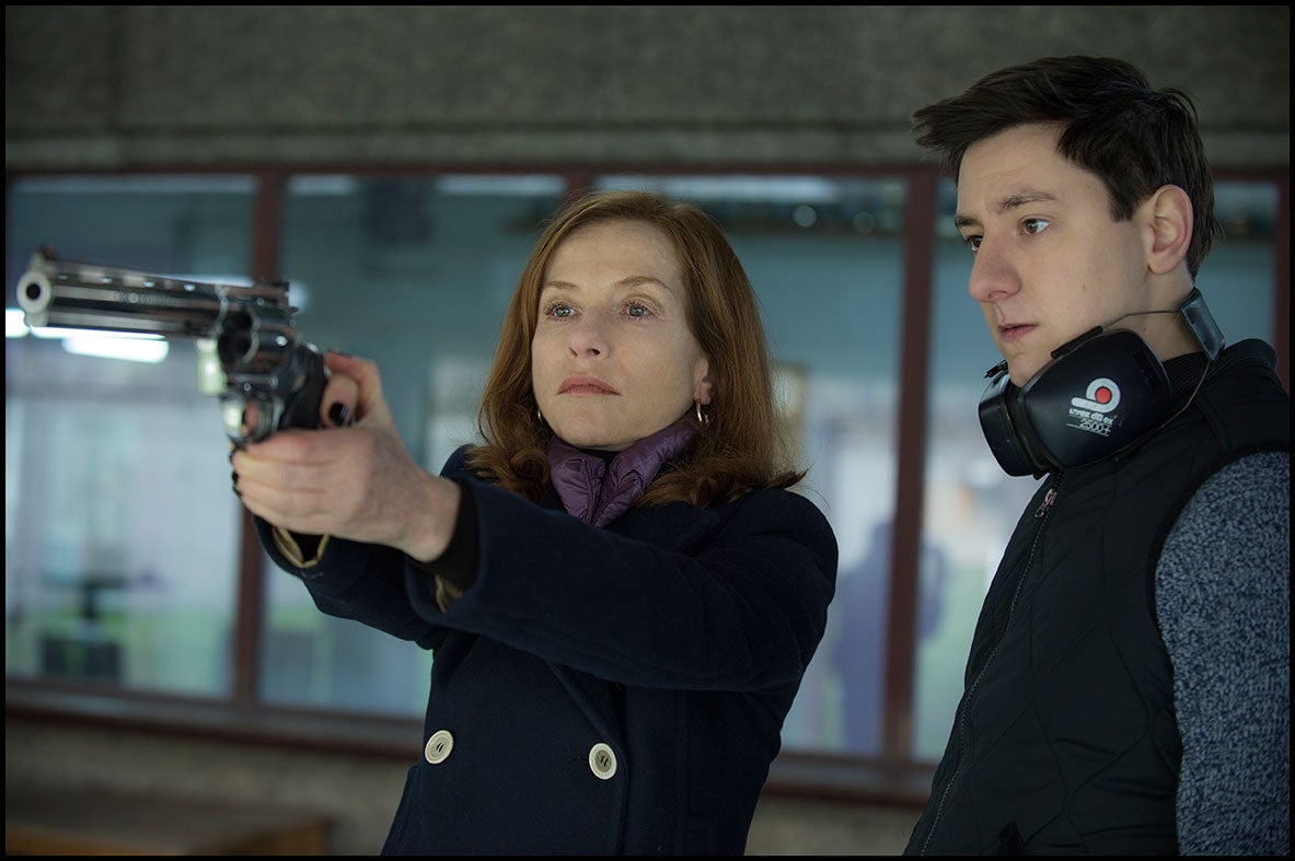 Huppert in Paul Verhoeven’s 2016 thriller ‘Elle’