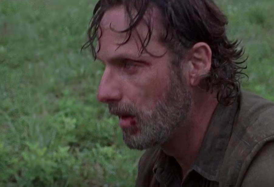 rick the walking dead dying