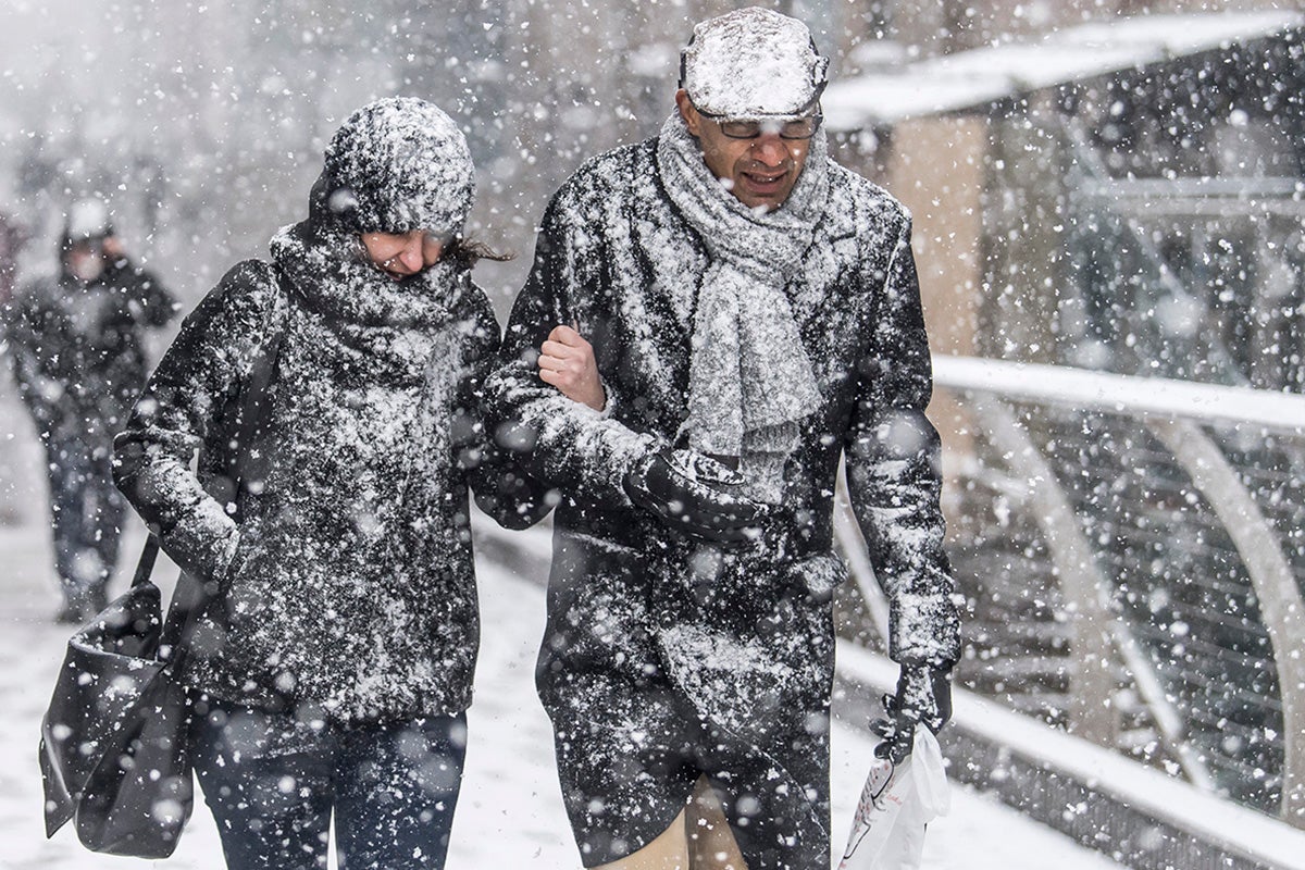 The UK faced snowstorms after an SSW in 2018