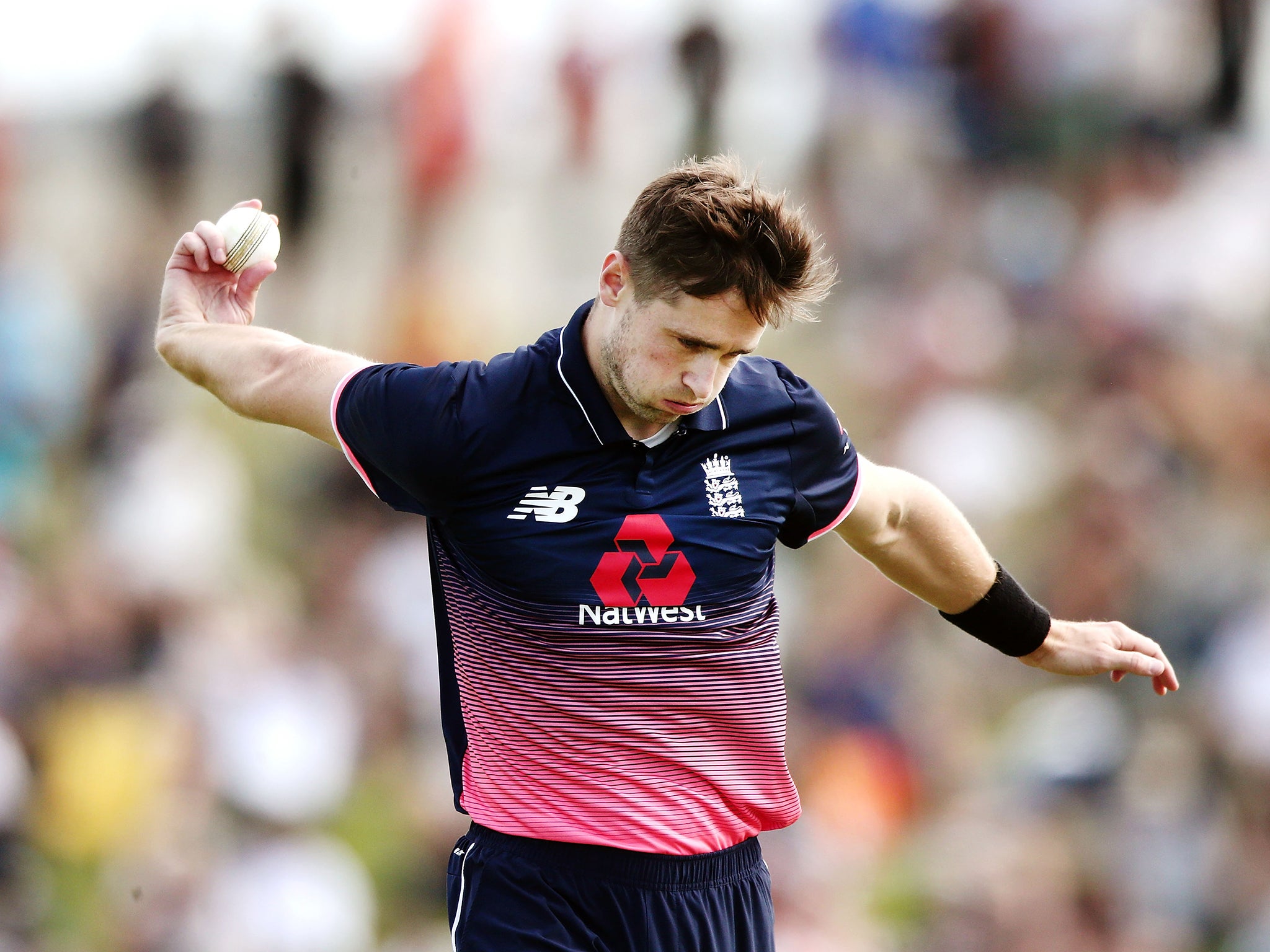 Chris Woakes picked up two wickets along with Stokes