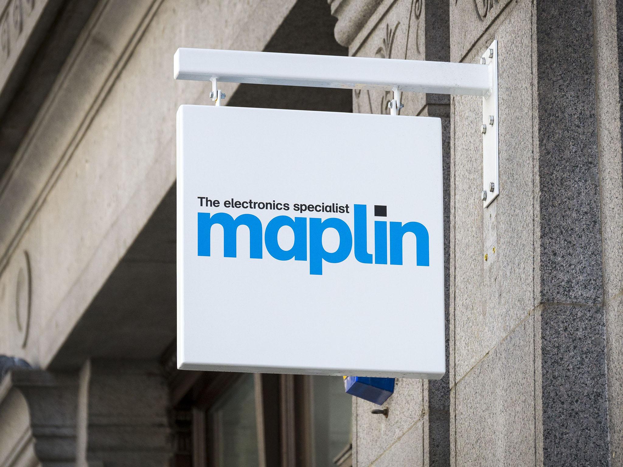 Maplin has been hit by a fall in the value of the pound and a slump in consumer sentiment