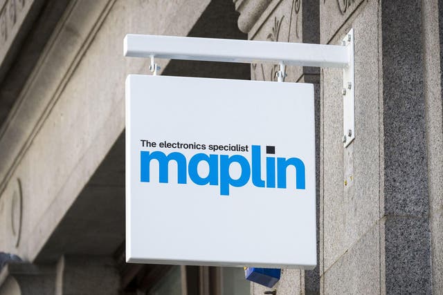Maplin has been hit by a fall in the value of the pound and a slump in consumer sentiment