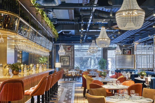 With beautiful interiors designed by the team behind The Ivy, brunch is a refined affair