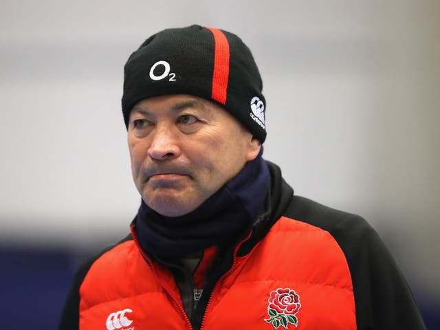 Eddie Jones was verbally abused on a train journey on his way to Old Trafford from Scotland