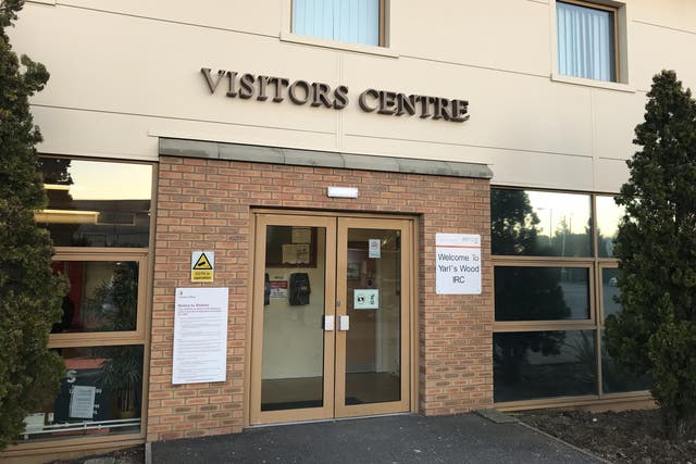 Yarl’s Wood Immigration Removal Centre in Bedfordshire