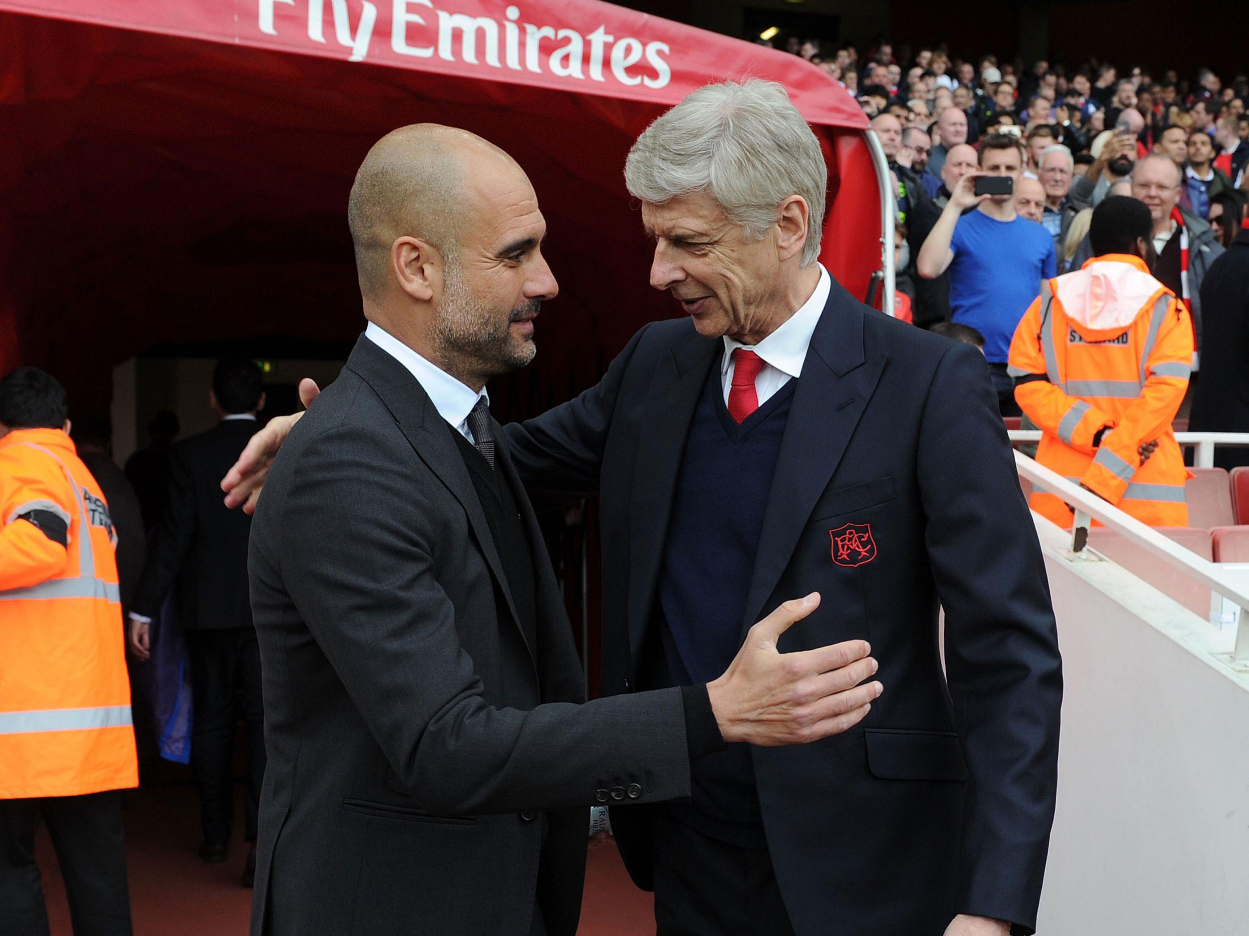 Pep Guardiola empathises with Arsene Wenger's predicament at Arsenal