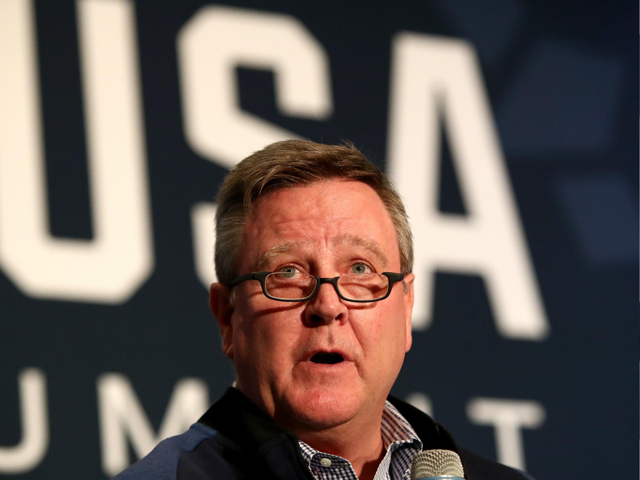 US Olympic Committee CEO Scott Blackmun has announced his resignation over his health. It also comes in the wake of the gymnastics team's sex abuse scandal.