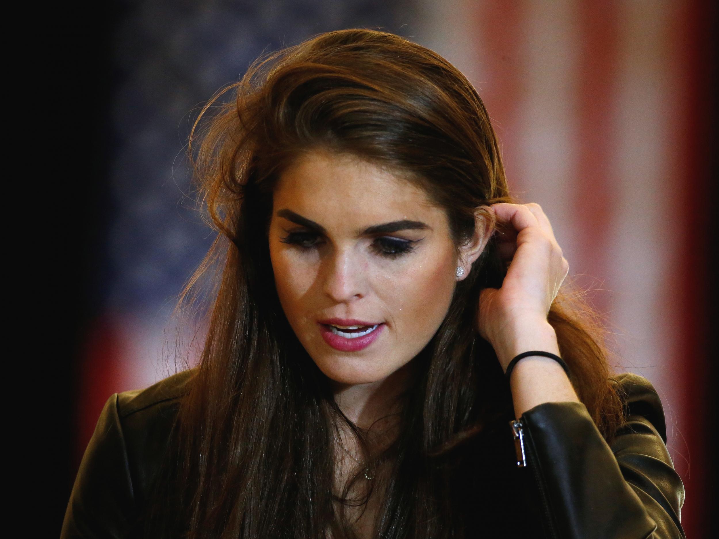 Hope Hicks was a former aide to Donald Trump during his presidential administration