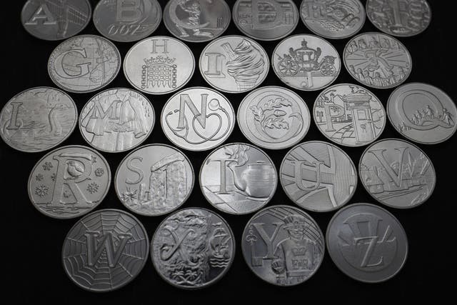 The Royal Mint unveils 26 brand new 10 pence designs that will appear across the country as part of the 'Great British Coin Hunt', celebrating what makes Britain great.