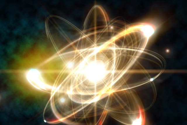 By increasing the size of an electron's orbit, physicists have found they can create "giant atoms" filled with other, normal atoms
