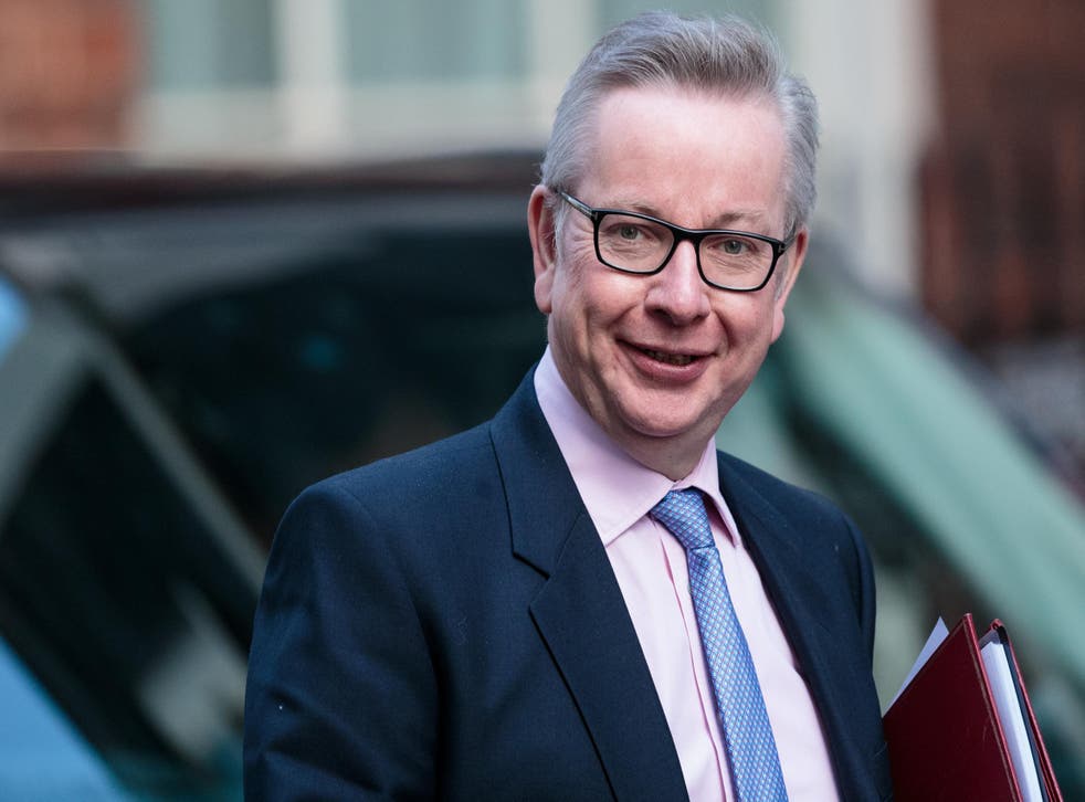 Michael Gove spoke at the Water UK City Conference on Thursday