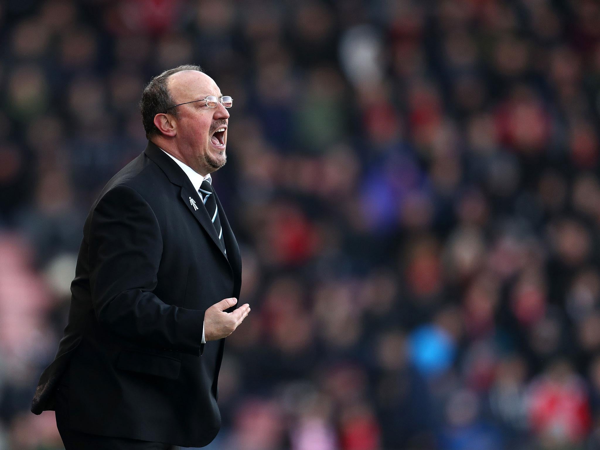 Rafa Benitez is in a relegation battle