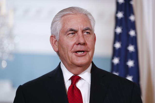Secretary of State Rex Tillerson is the US's top diplomat