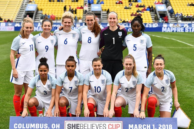 Phil Neville's side have made a winning start at the SheBelieves Cup