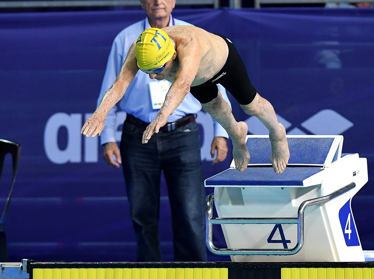 99-year-old swimmer breaks world record at Commonwealth Games trials | The  Independent | The Independent