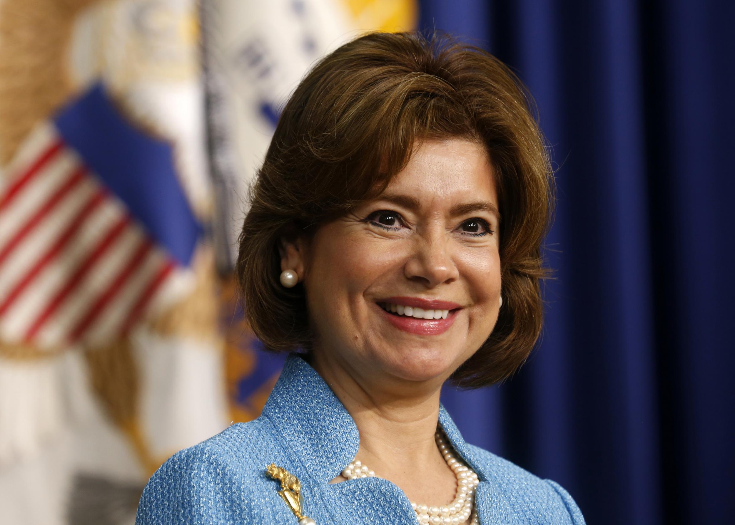 Maria Contreras-Sweet was chief of the Small Business Administration under Barack Obama