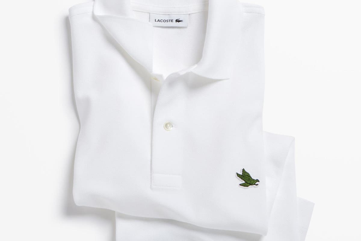 Lacoste replaces iconic logo with endangered as part conservation campaign | The Independent | The Independent