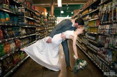 Couple holds dream wedding at Whole Foods supermarket