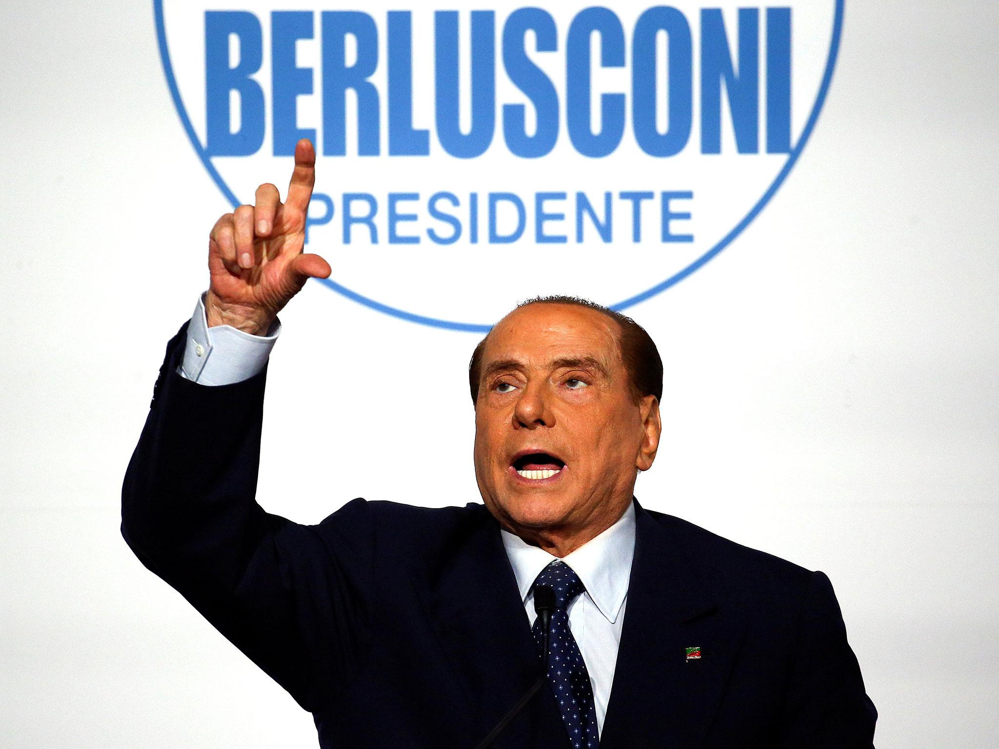 Forza Italia leader Silvio Berlusconi is barred from office, but will be kingmaker if his centre-right coalition wins Sunday's election