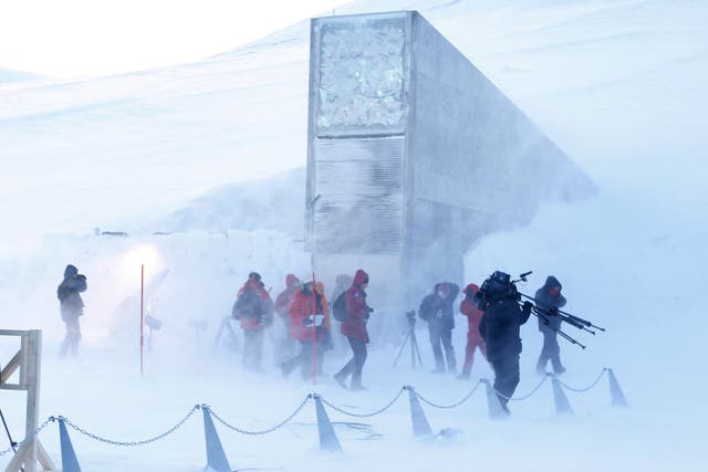The Svalbard Global Seed Vault opened in 2008 to protect crops from climate change and other world disasters