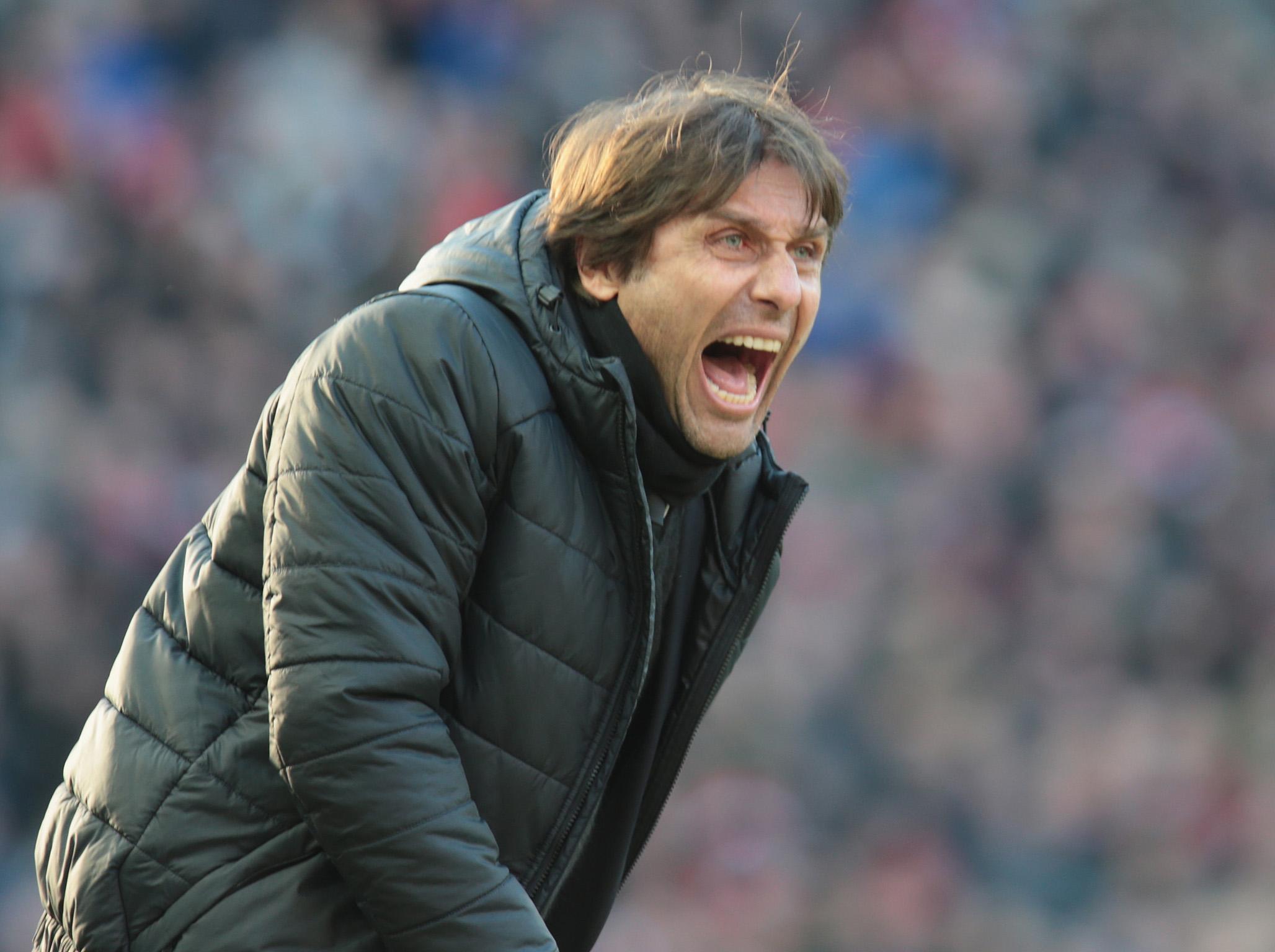 Antonio Conte is not happy with the Chelsea board