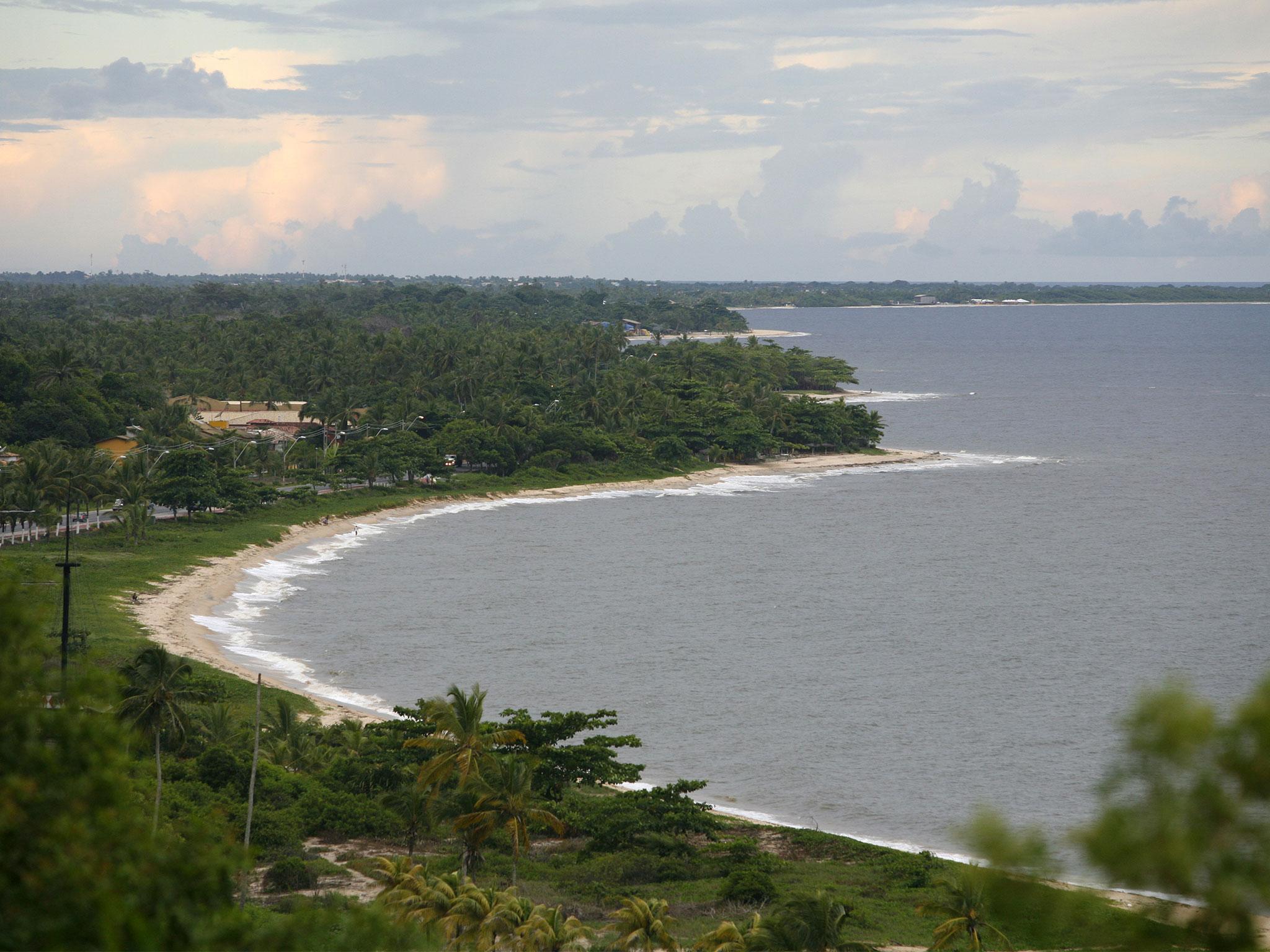 Porto Seguro is located in the south of the Brazilian state of Bahia