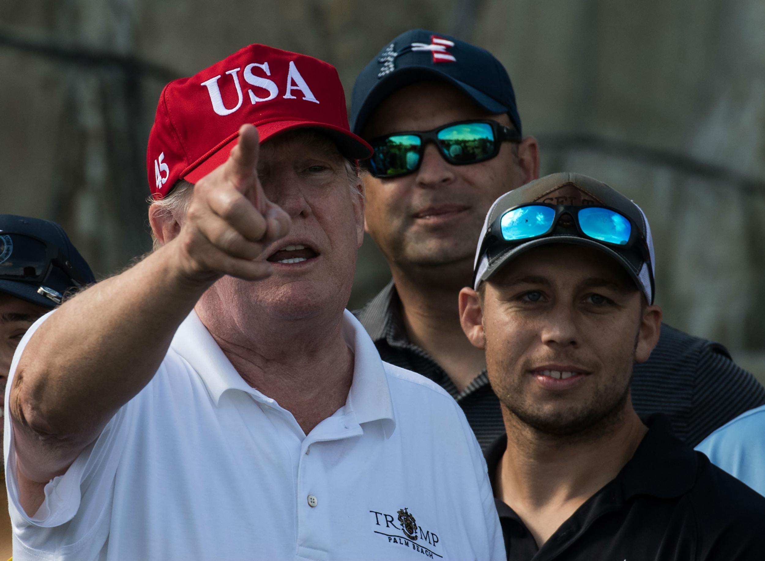 The President is known for his self-proclaimed prowess on the golf course