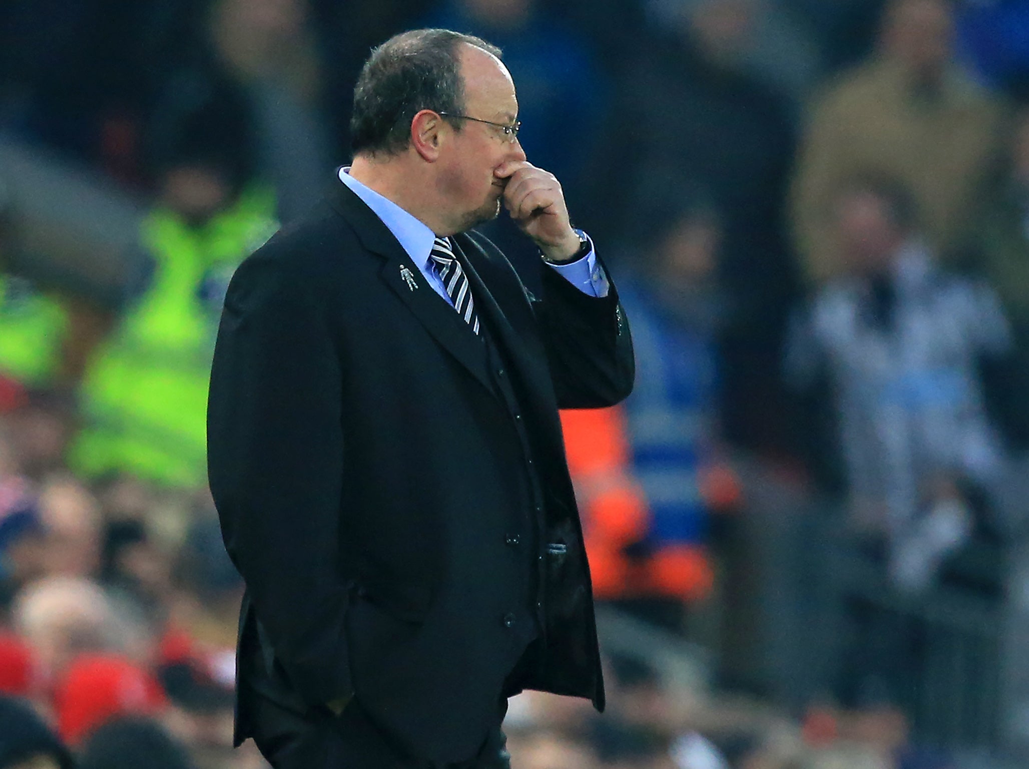 Rafa Benitez says &apos;every game is a cup final&apos; as pressure ramps up on Newcastle&apos;s relegation battle