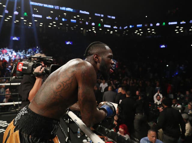 Wilder was lucky not to lose to the veteran Ortiz