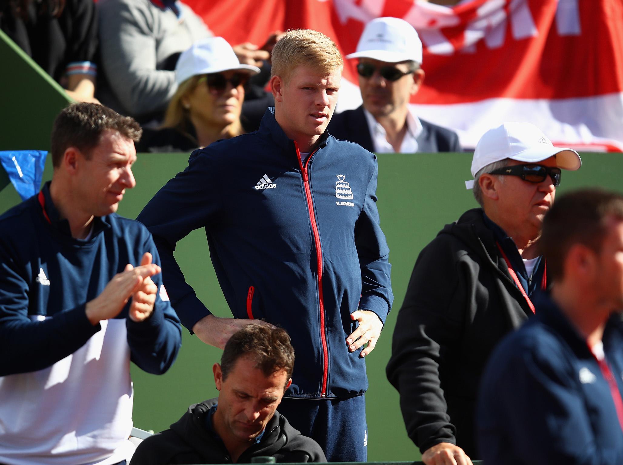 Kyle Edmund has been a regular in the Davis Cup