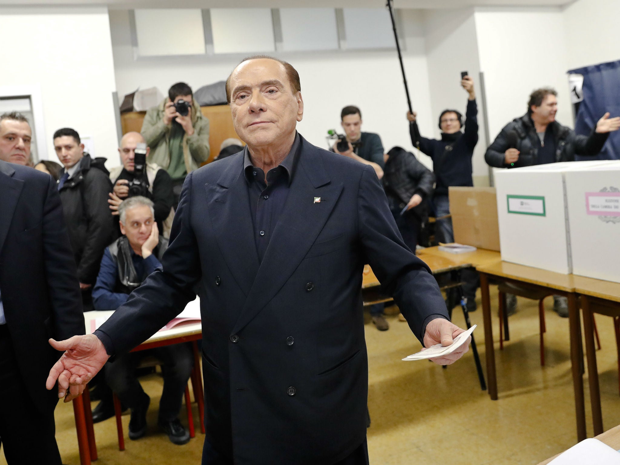 Despite his enduring appeal, to some Berlusconi remains an object of ridicule