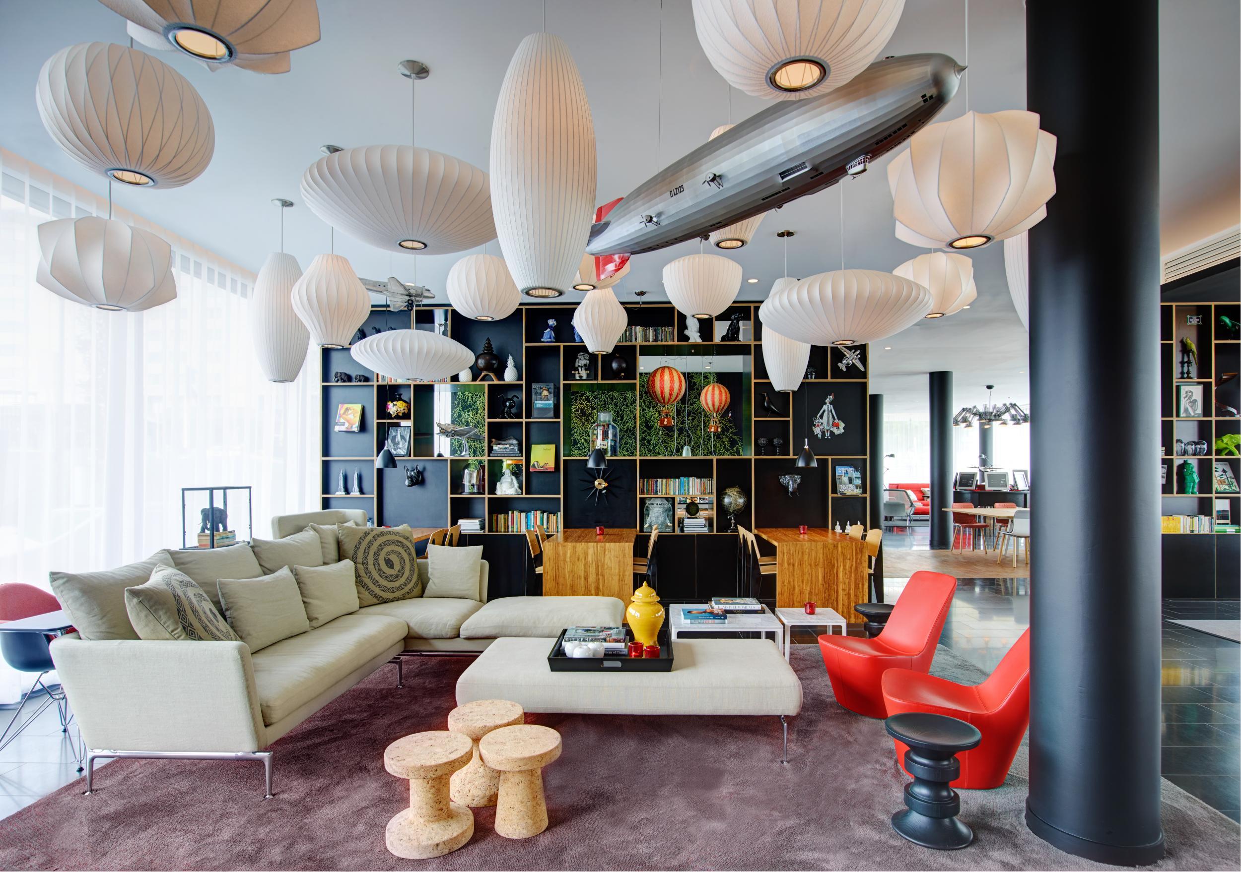 &#13;
CitizenM is littered with quirky pieces from around the world &#13;