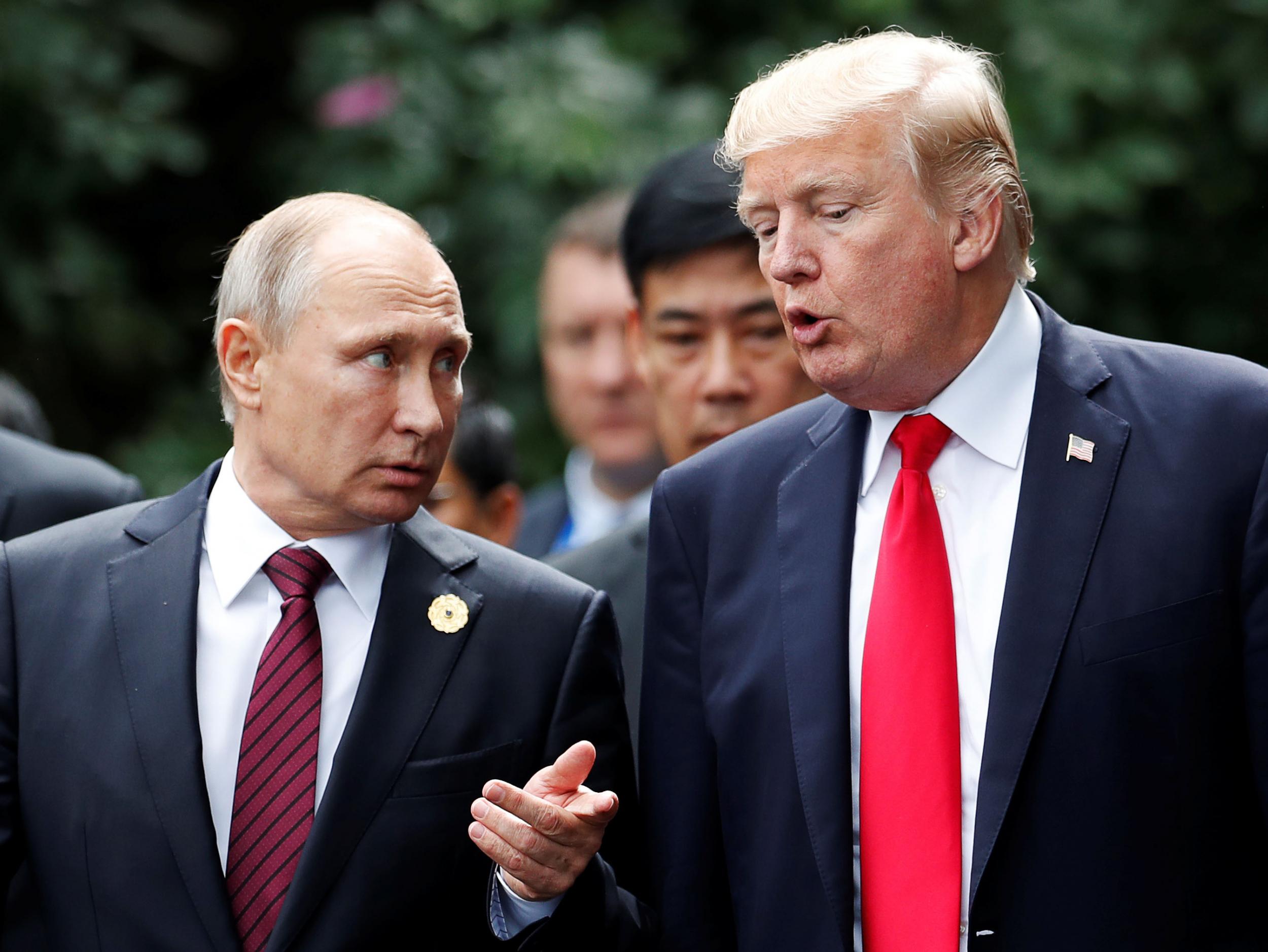 Both Trump and Putin emphasised the chance for new more friendly relations between Russia and the US, and simultaneously asserted their full commitment to the arms race