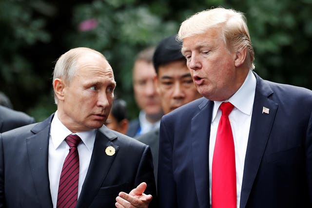 Both Trump and Putin emphasised the chance for new more friendly relations between Russia and the US, and simultaneously asserted their full commitment to the arms race 