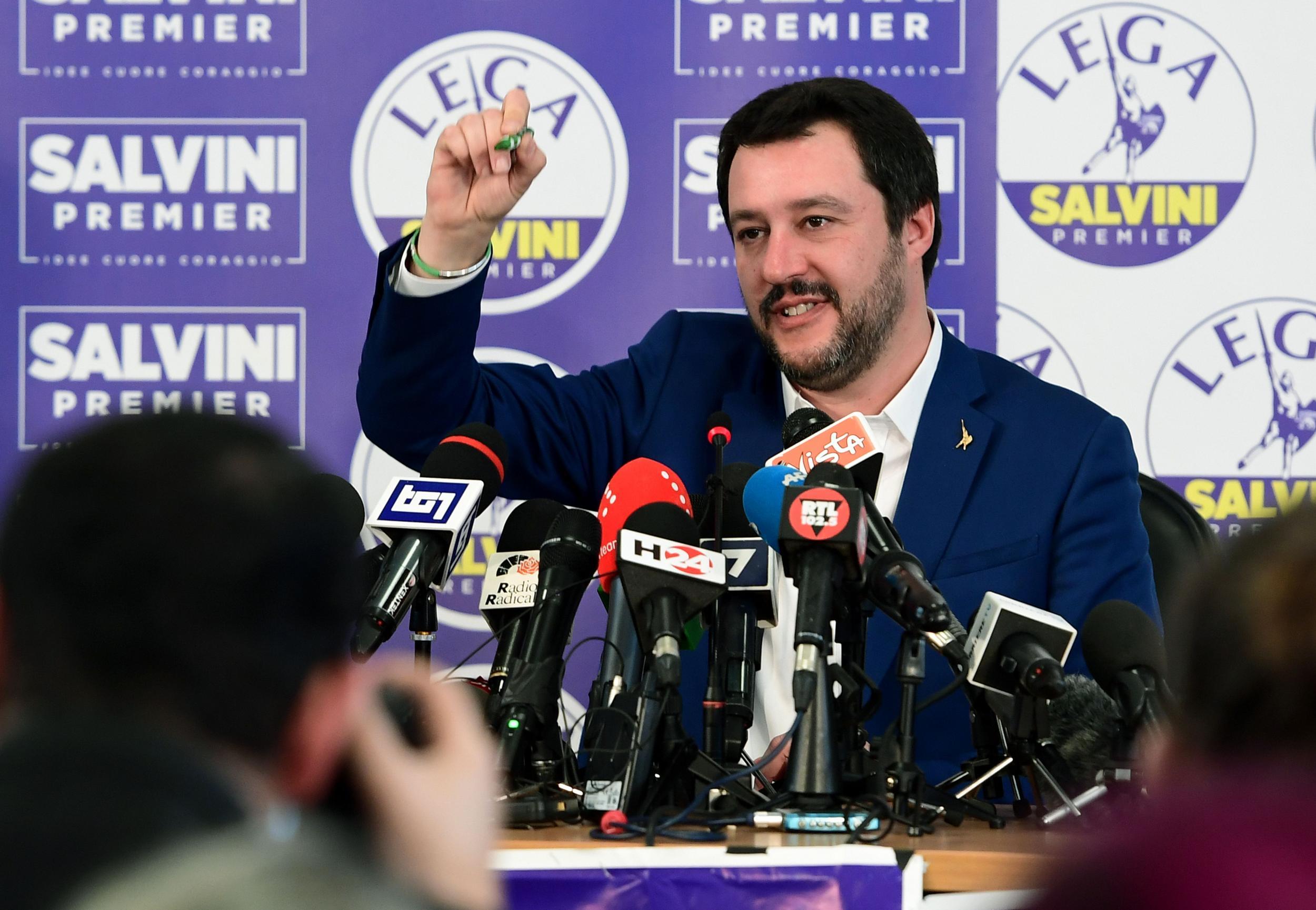 Lega far right party leader Matteo Salvini could join the government