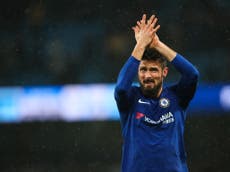 Giroud jumps to Conte’s defence after Manchester City defeat
