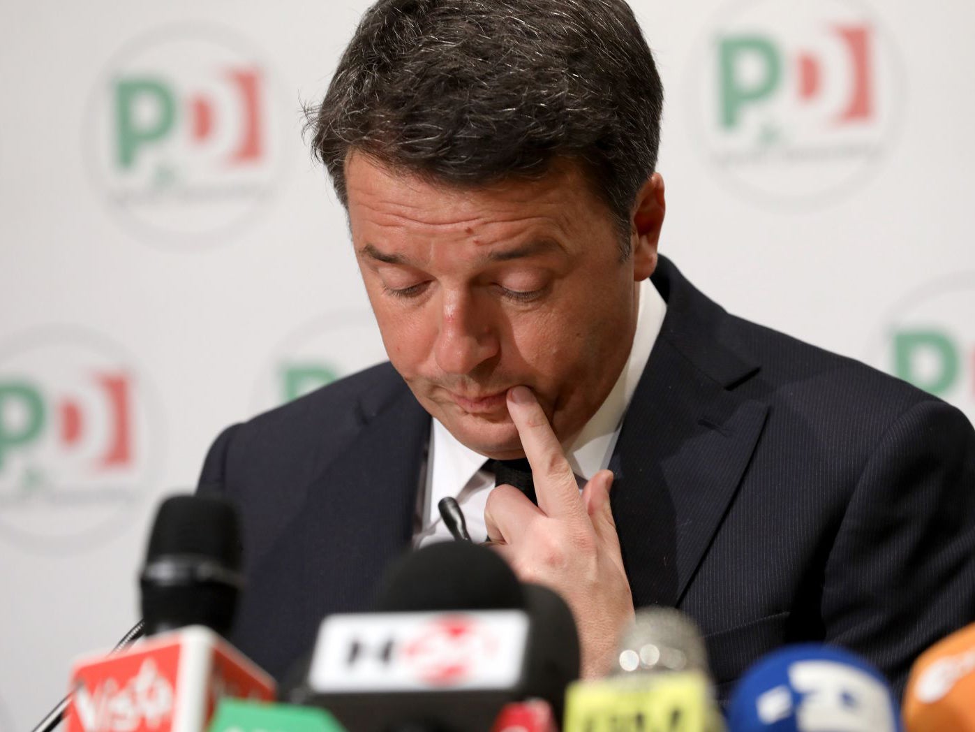 Centrist former PM Renzi led the PD to its worst result ever