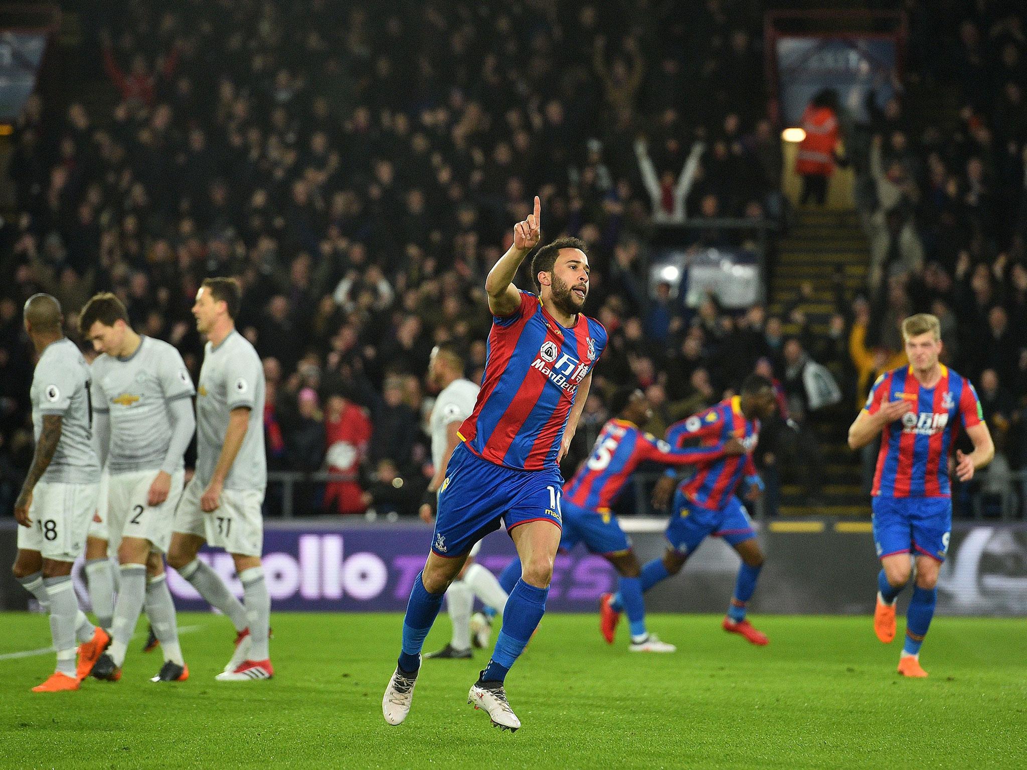 Andros Townsend gave Palace the lead