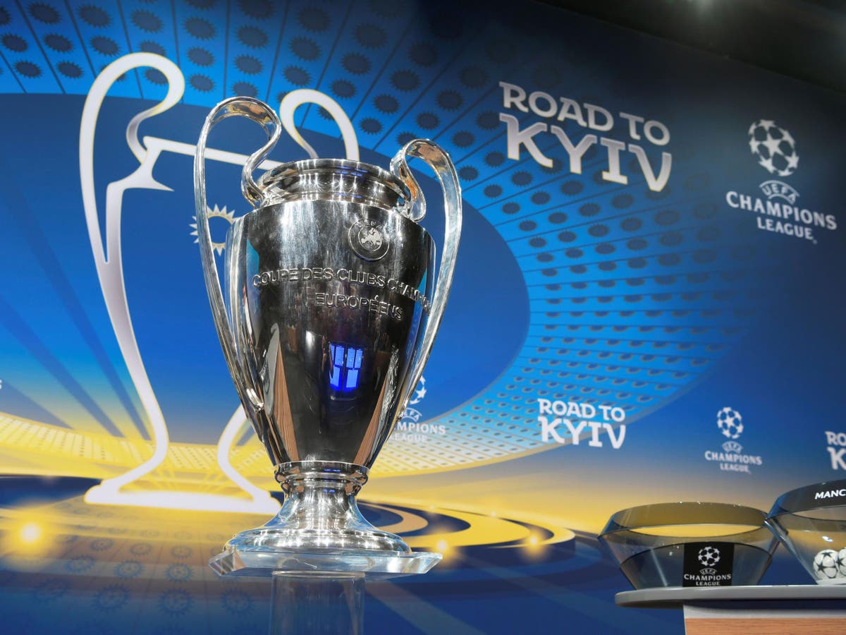 When is the Champions League quarterfinal draw and how does it work